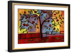 Abstract Tree I-Patty Baker-Framed Art Print