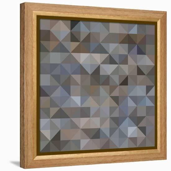 Abstract Triangle Background-epic44-Framed Stretched Canvas