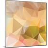 Abstract Triangle Background-Dmitriy Sergeev-Mounted Art Print