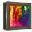 Abstract Triangles Colorful Background-art_of_sun-Framed Stretched Canvas