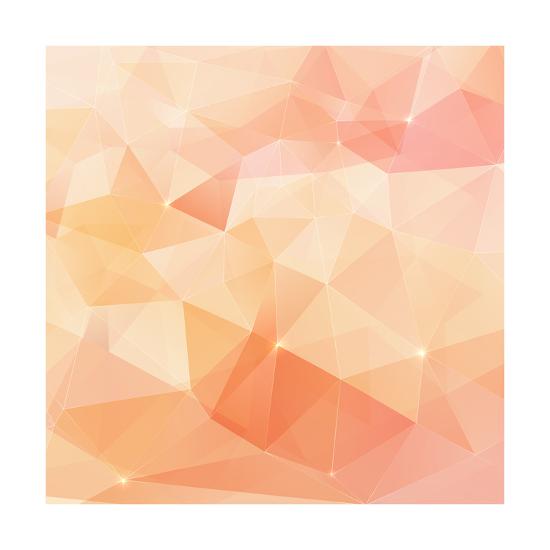 Abstract Triangles Geometry Vector Background Art Print by art_of_sun ...