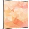 Abstract Triangles Geometry Vector Background-art_of_sun-Mounted Art Print