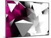 Abstract Triangular Background-VolsKinvols-Mounted Art Print