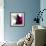 Abstract Triangular Background-VolsKinvols-Framed Art Print displayed on a wall