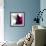 Abstract Triangular Background-VolsKinvols-Framed Art Print displayed on a wall