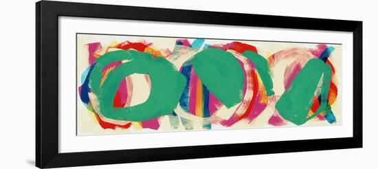 Abstract Trio I-Nikki Galapon-Framed Art Print