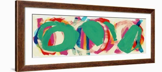 Abstract Trio I-Nikki Galapon-Framed Art Print