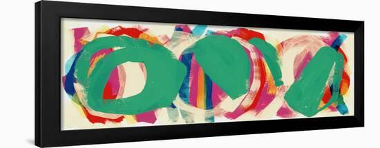 Abstract Trio I-Nikki Galapon-Framed Art Print