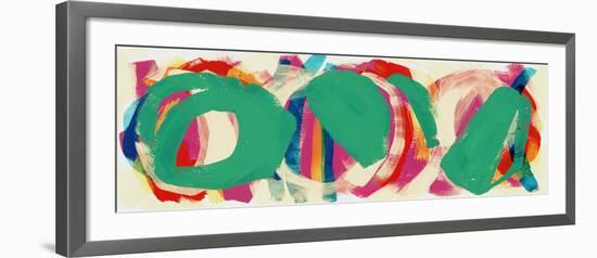 Abstract Trio I-Nikki Galapon-Framed Art Print