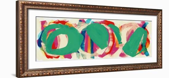 Abstract Trio I-Nikki Galapon-Framed Art Print