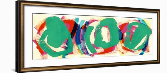 Abstract Trio II-Nikki Galapon-Framed Art Print