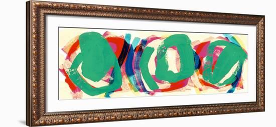 Abstract Trio II-Nikki Galapon-Framed Art Print