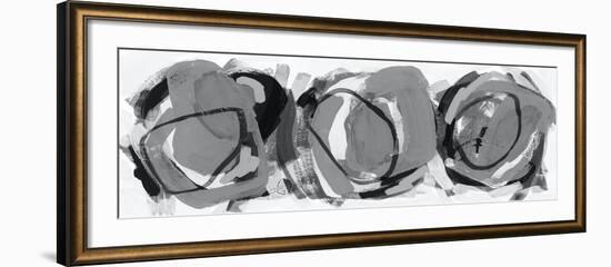 Abstract Trio IX-Nikki Galapon-Framed Art Print