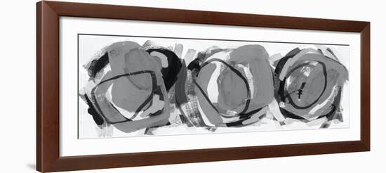 Abstract Trio IX-Nikki Galapon-Framed Art Print