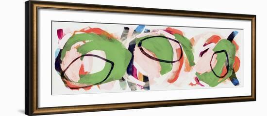 Abstract Trio V-Nikki Galapon-Framed Art Print