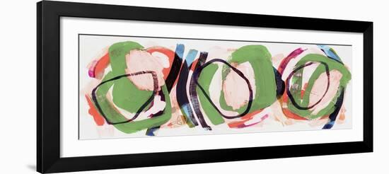 Abstract Trio X-Nikki Galapon-Framed Art Print