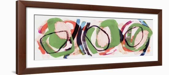 Abstract Trio X-Nikki Galapon-Framed Art Print