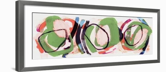 Abstract Trio X-Nikki Galapon-Framed Art Print