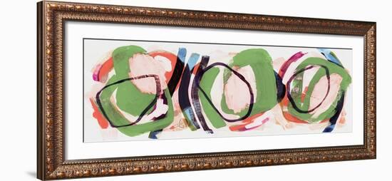 Abstract Trio X-Nikki Galapon-Framed Art Print