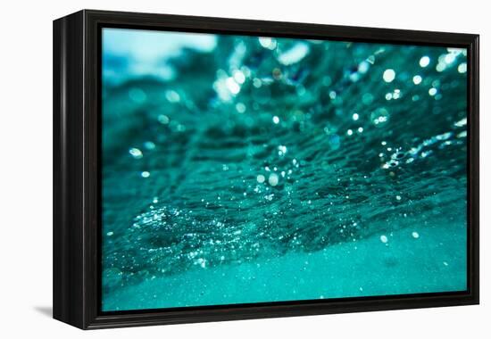 Abstract Underwater Background with Bokeh-shevtsovy-Framed Premier Image Canvas