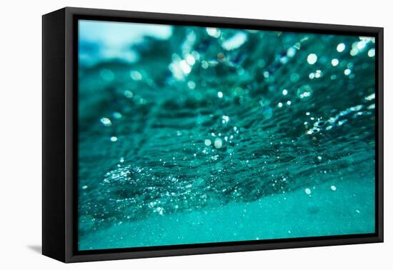 Abstract Underwater Background with Bokeh-shevtsovy-Framed Premier Image Canvas