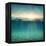 Abstract Underwater Background with Sunbeams-egal-Framed Premier Image Canvas