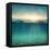 Abstract Underwater Background with Sunbeams-egal-Framed Premier Image Canvas