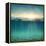 Abstract Underwater Background with Sunbeams-egal-Framed Premier Image Canvas