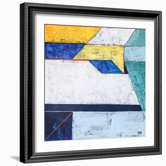 Abstract variation II-Hyunah Kim-Framed Art Print