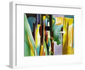 Abstract Variation-Hyunah Kim-Framed Art Print