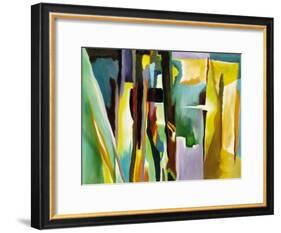 Abstract Variation-Hyunah Kim-Framed Art Print
