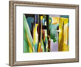 Abstract Variation-Hyunah Kim-Framed Art Print