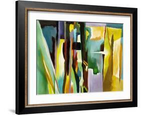 Abstract Variation-Hyunah Kim-Framed Art Print