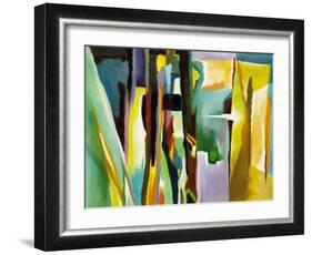 Abstract Variation-Hyunah Kim-Framed Art Print
