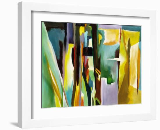 Abstract Variation-Hyunah Kim-Framed Art Print