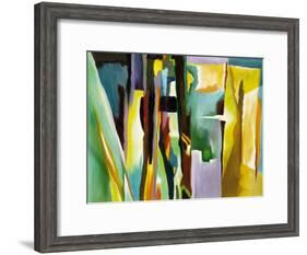 Abstract Variation-Hyunah Kim-Framed Art Print