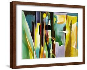 Abstract Variation-Hyunah Kim-Framed Art Print