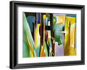 Abstract Variation-Hyunah Kim-Framed Art Print