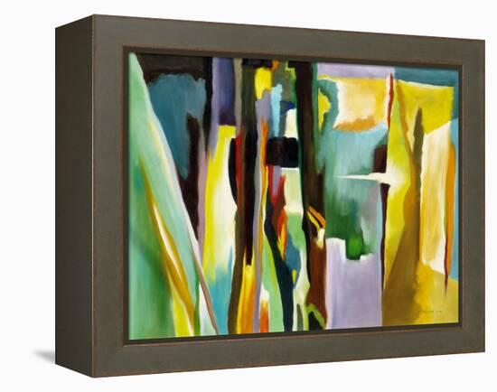 Abstract Variation-Hyunah Kim-Framed Stretched Canvas