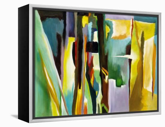 Abstract Variation-Hyunah Kim-Framed Stretched Canvas