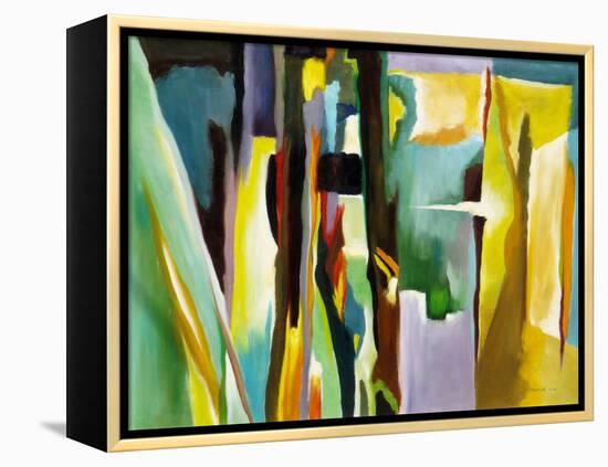 Abstract Variation-Hyunah Kim-Framed Stretched Canvas