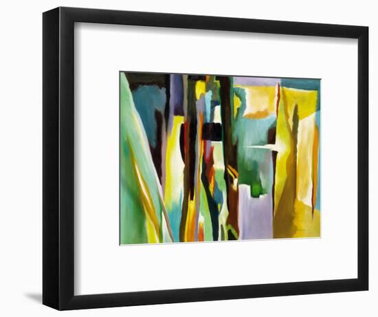 Abstract Variation-Hyunah Kim-Framed Art Print