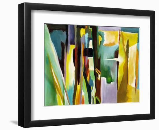 Abstract Variation-Hyunah Kim-Framed Art Print