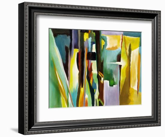 Abstract Variation-Hyunah Kim-Framed Art Print