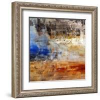 Abstract Vibration 3-Jean-François Dupuis-Framed Art Print