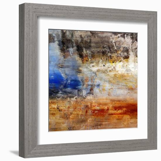 Abstract Vibration 3-Jean-François Dupuis-Framed Art Print