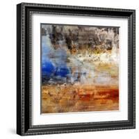Abstract Vibration 3-Jean-François Dupuis-Framed Art Print
