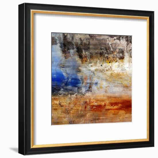 Abstract Vibration 3-Jean-François Dupuis-Framed Art Print