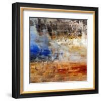 Abstract Vibration 3-Jean-François Dupuis-Framed Art Print