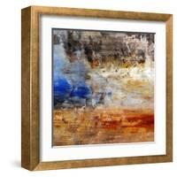 Abstract Vibration 3-Jean-François Dupuis-Framed Art Print